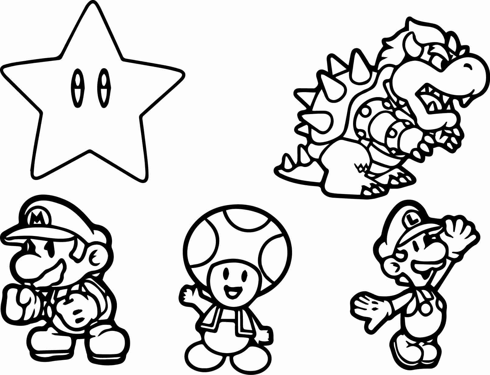Super Mario Characters Coloring Pages At GetColorings Free Super Mario Characters Coloring Pages At GetColorings Free