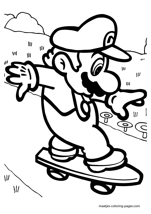 Super Mario Free Printable Coloring Pages Coloring Home Super Mario Free Printable Coloring Pages Coloring Home