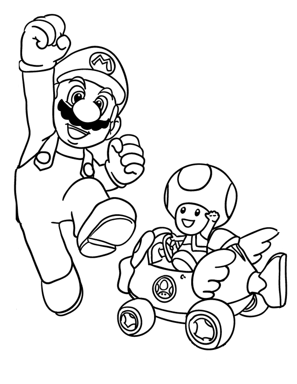 Super Mario Toad Coloring Pages At GetColorings Free Printable Super Mario Toad Coloring Pages At GetColorings Free Printable