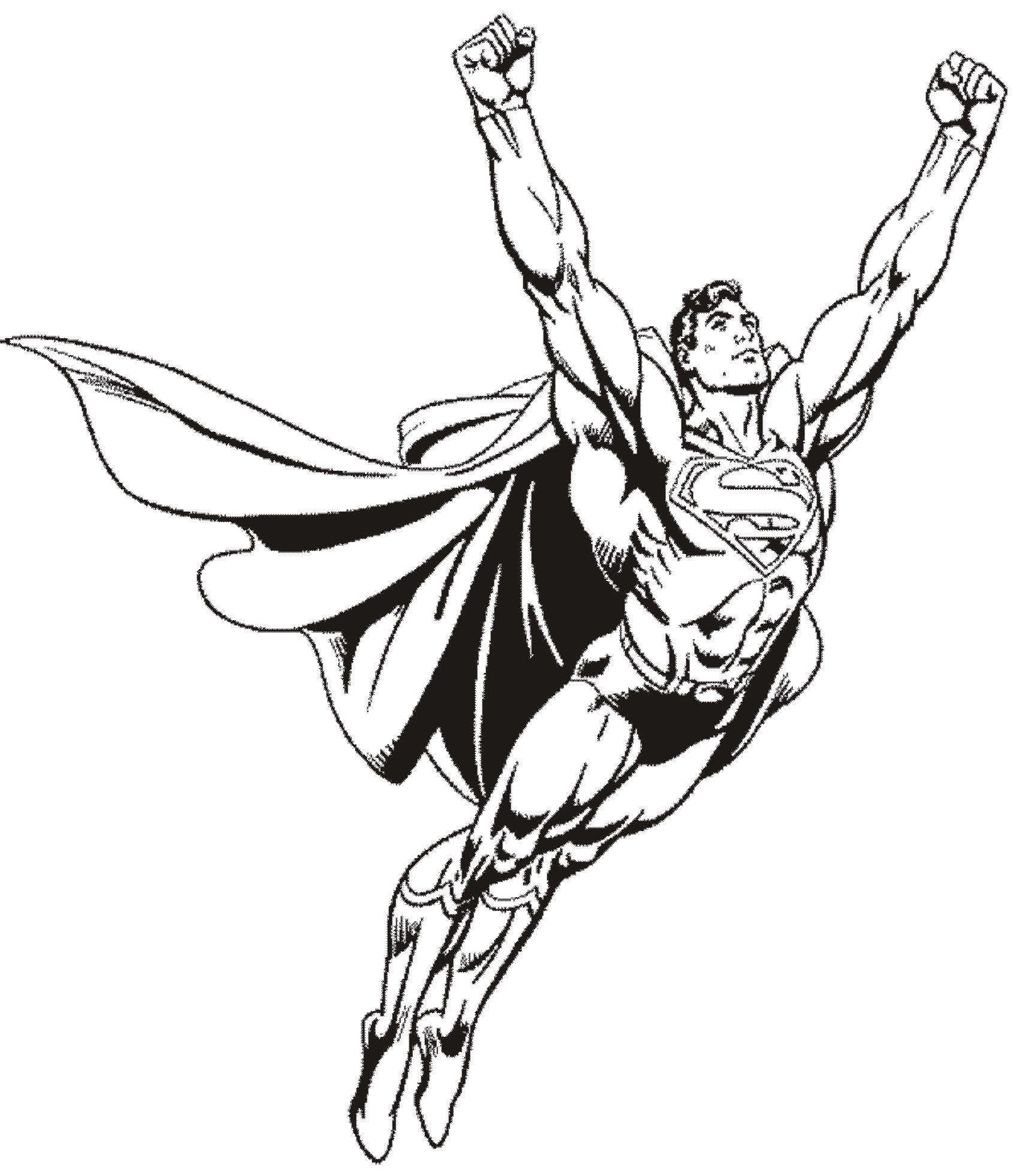 Superman Printable Coloring Pages Superman Printable Coloring Pages