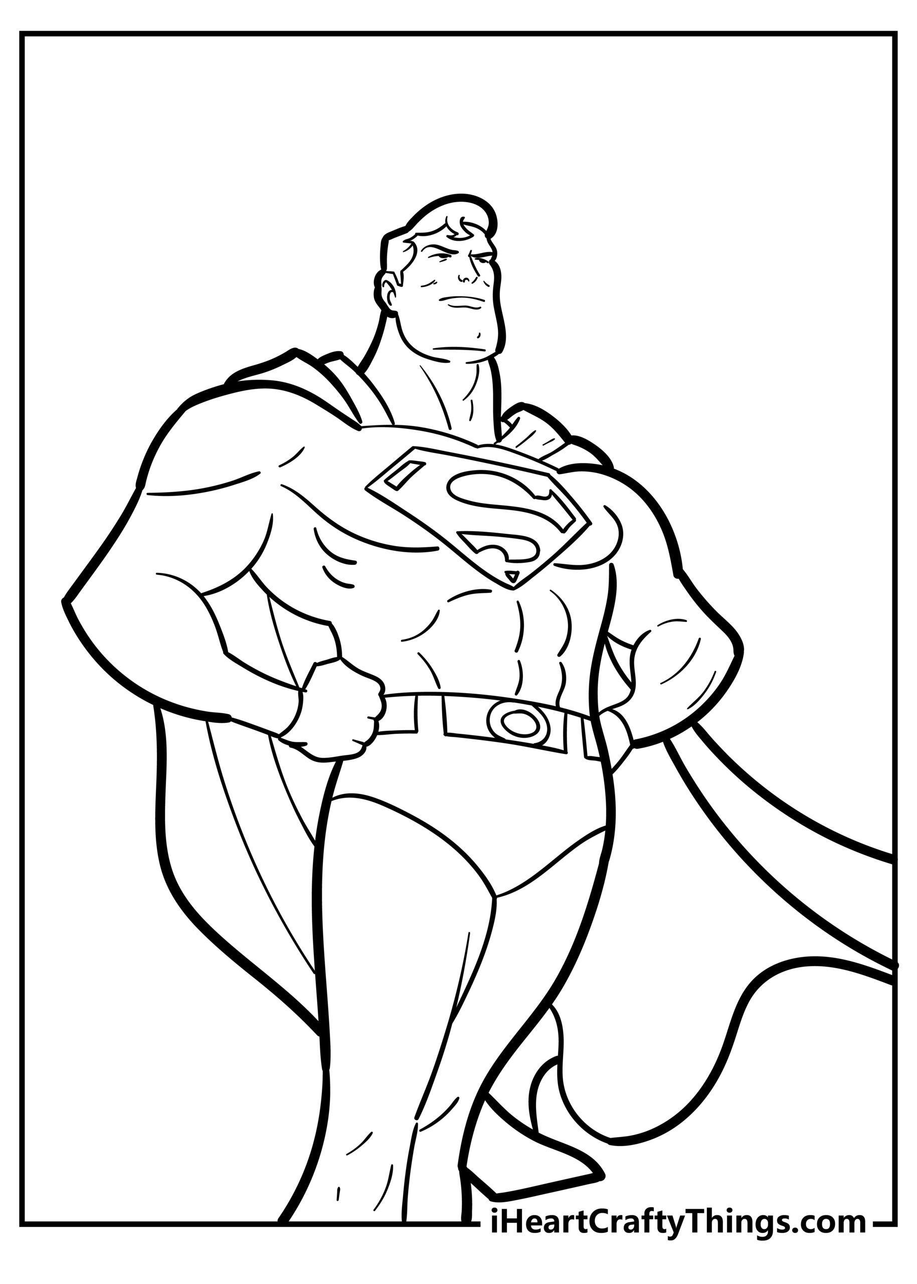 Superman Coloring Pages Superman Coloring Pages