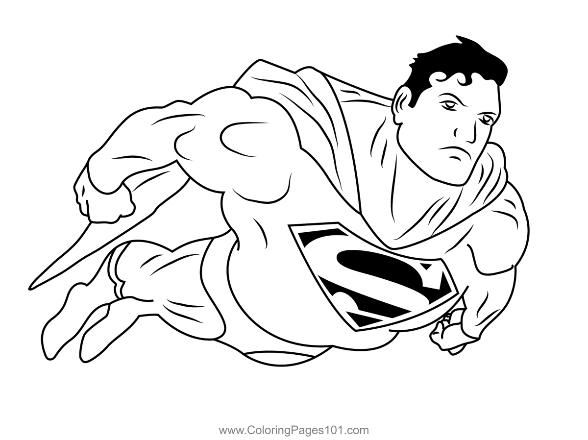 Superman Take Off Coloring Page For Kids Free Superman Printable Superman Take Off Coloring Page For Kids Free Superman Printable