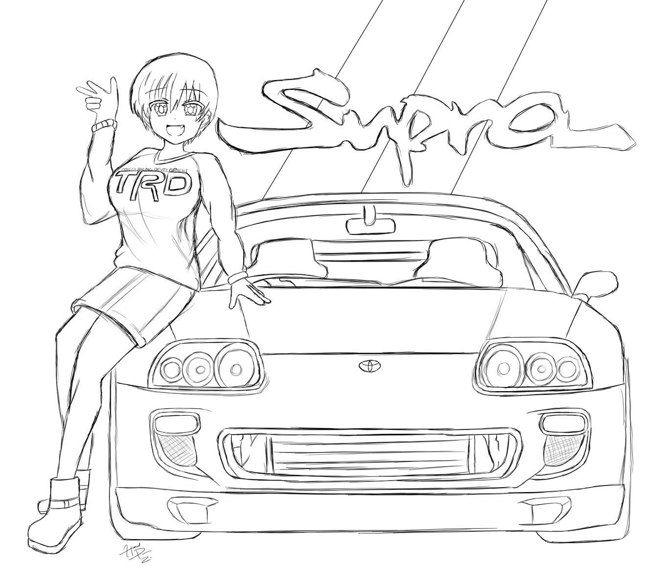 Supra Coloring Pages Coloring Nation