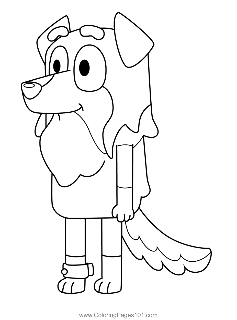 Free Bluey Coloring Pages Printable Free Bluey Coloring Pages Printable