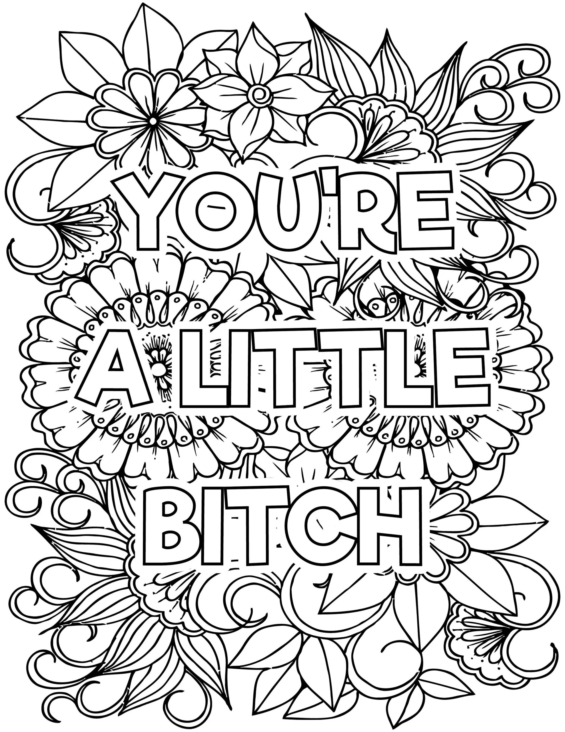 Swear Word Printable Coloring Pages Remotepc Swear Word Printable Coloring Pages Remotepc