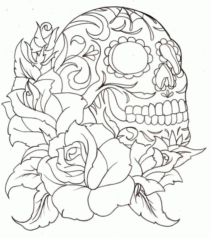 Tattoo Coloring Pages Printable Coloring Home