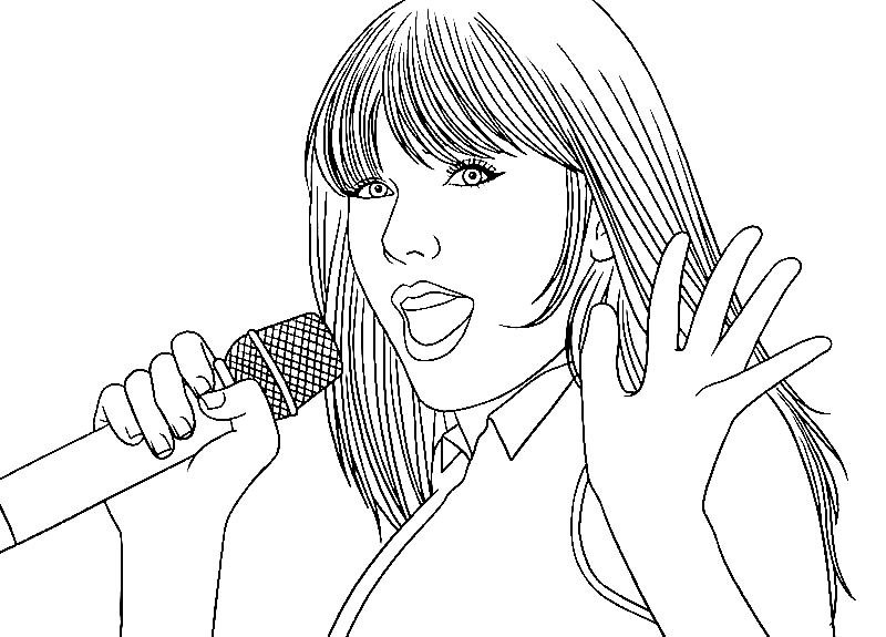 Taylor Swift Coloring Pages 1989 Free Printable Templates Taylor Swift Coloring Pages 1989 Free Printable Templates
