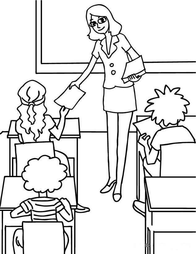 Teacher Coloring Pages Best Coloring Pages For Kids Teacher Coloring Pages Best Coloring Pages For Kids