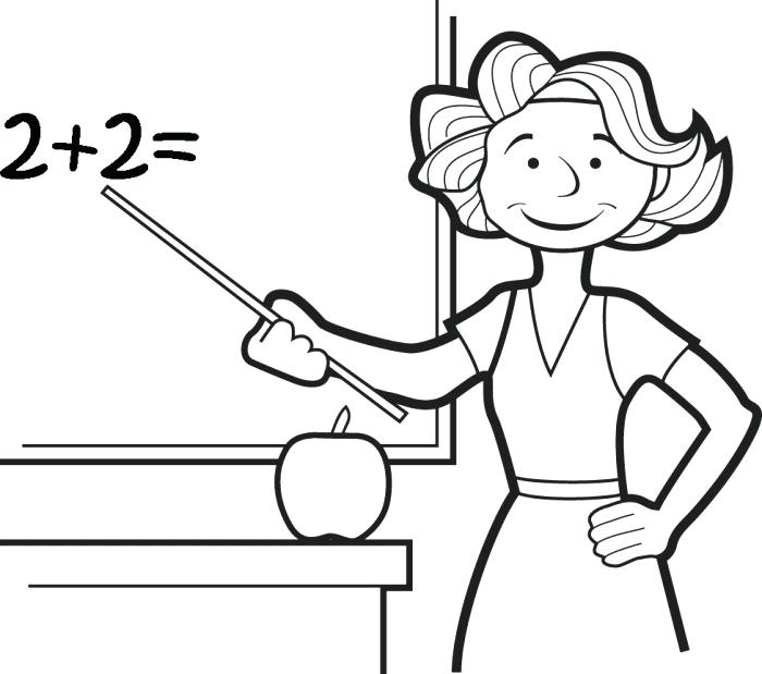 Teacher Coloring Pages Printables At GetColorings Free Printable
