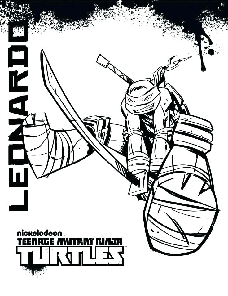 Teenage Mutant Ninja Turtles Coloring Pages Printable At GetColorings