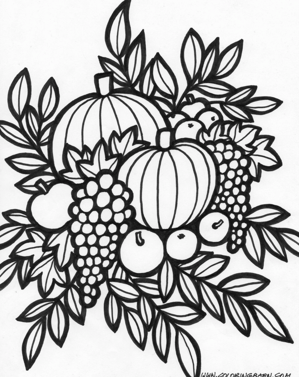 Thanksgiving Coloring Printable Pages Thanksgiving Coloring Printable Pages