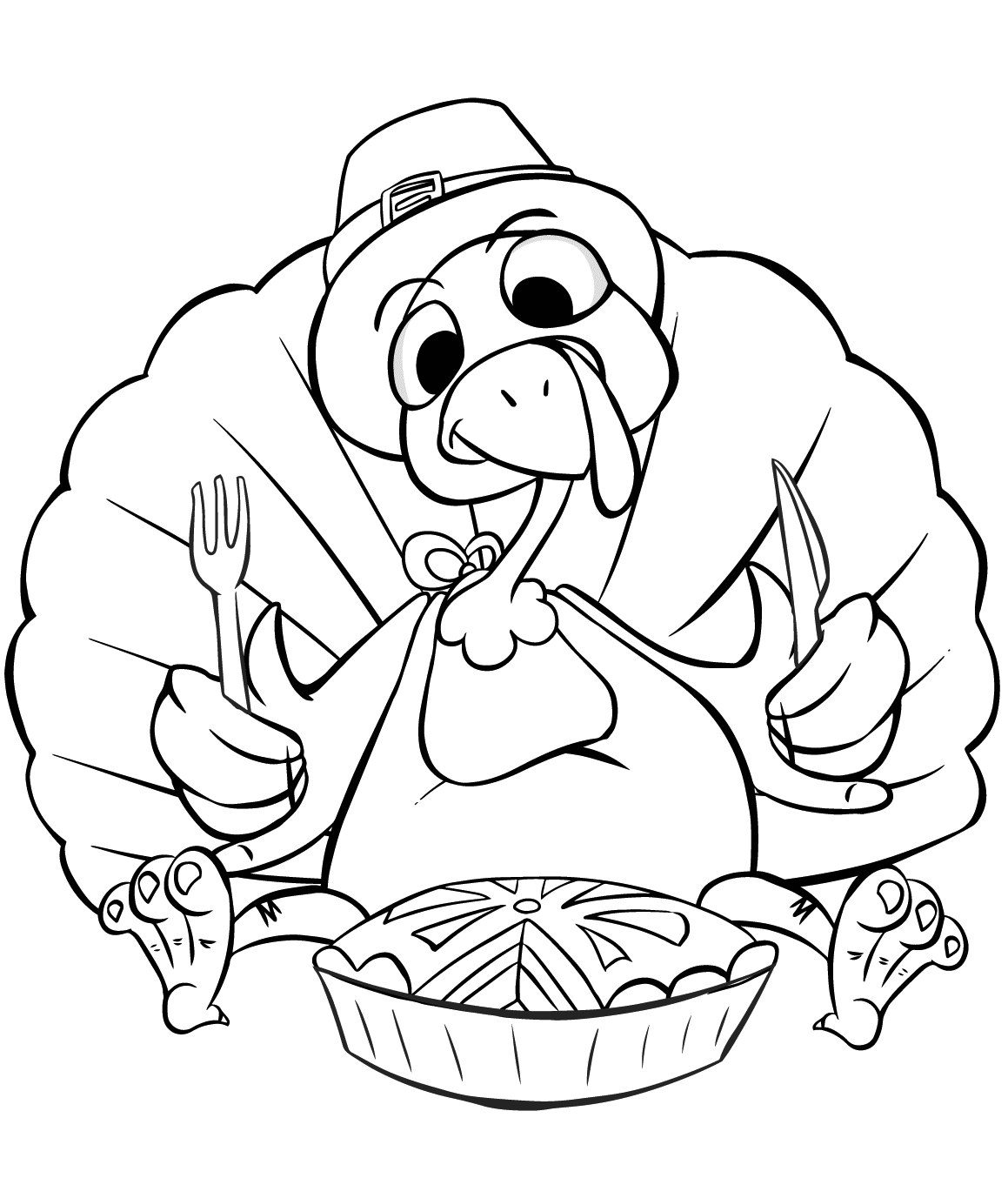 Thanksgiving Coloring Pages For Kids Worksheets Decoomo