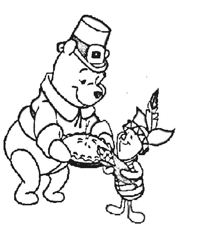 Thanksgiving Food Coloring Pages Piggy And Winnie The Pool Free Thanksgiving Food Coloring Pages Piggy And Winnie The Pool Free