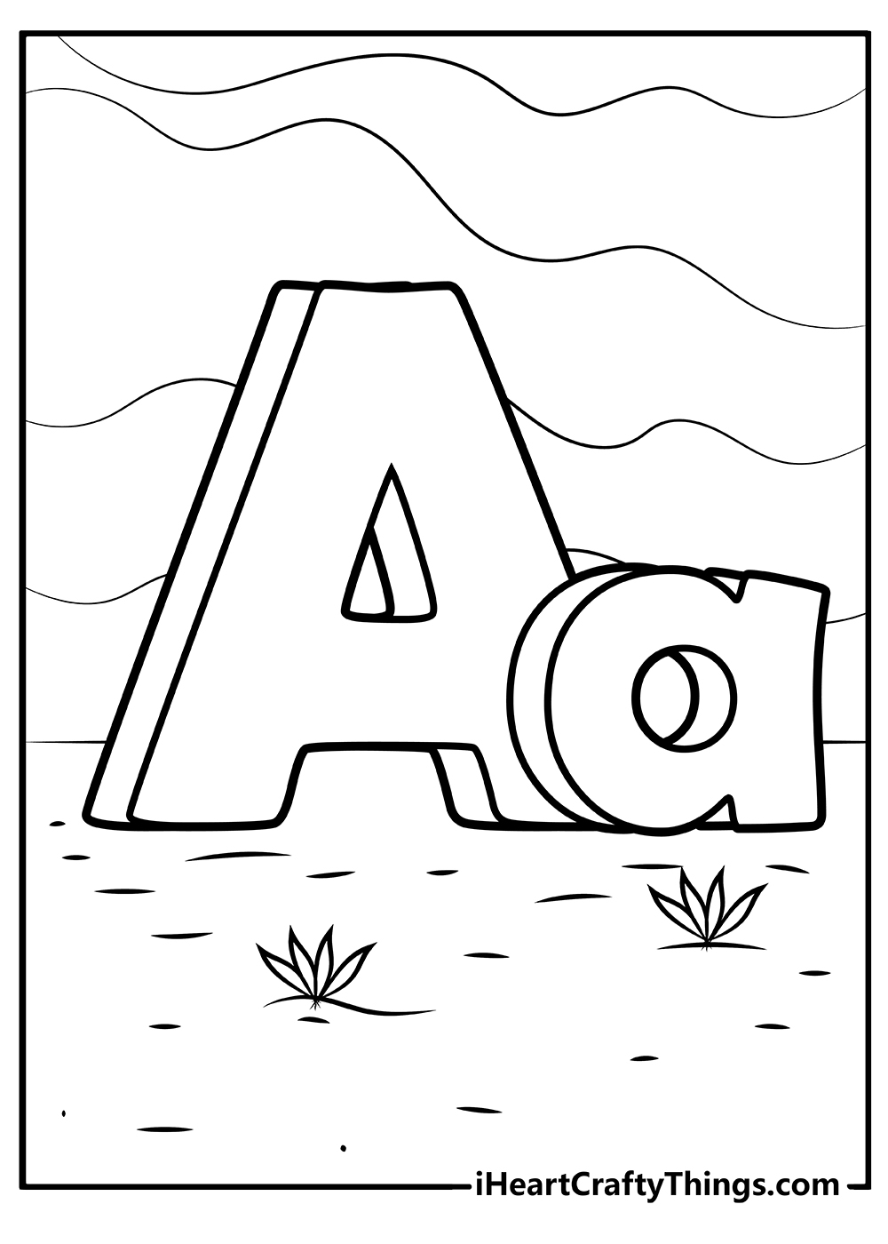 The Alphabet Coloring Pages Coloring Pages