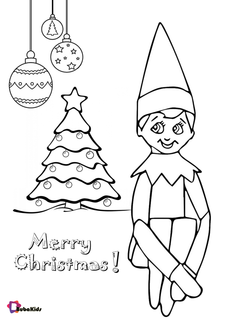 Free Elf On The Shelf Printable Coloring Pages Free Elf On The Shelf Printable Coloring Pages