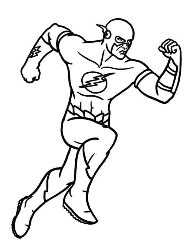 The Flash Coloring Page Free Printable Coloring Pages For Kids The Flash Coloring Page Free Printable Coloring Pages For Kids