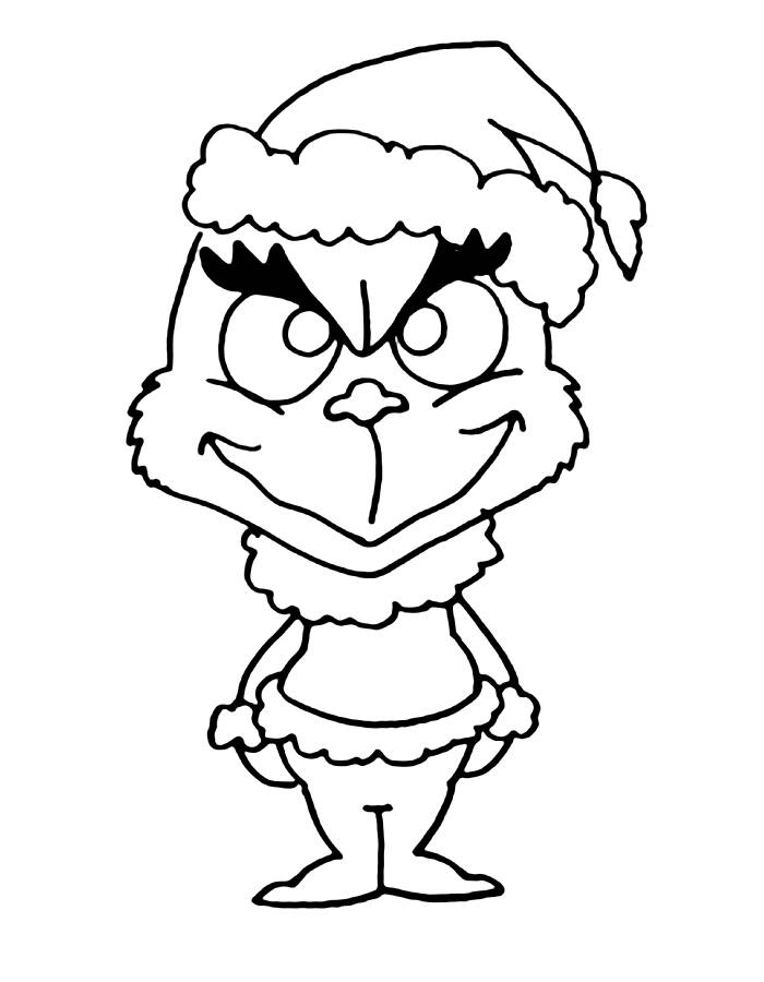 Free Printable Full Size The Grinch Coloring Pages Free Printable Full Size The Grinch Coloring Pages