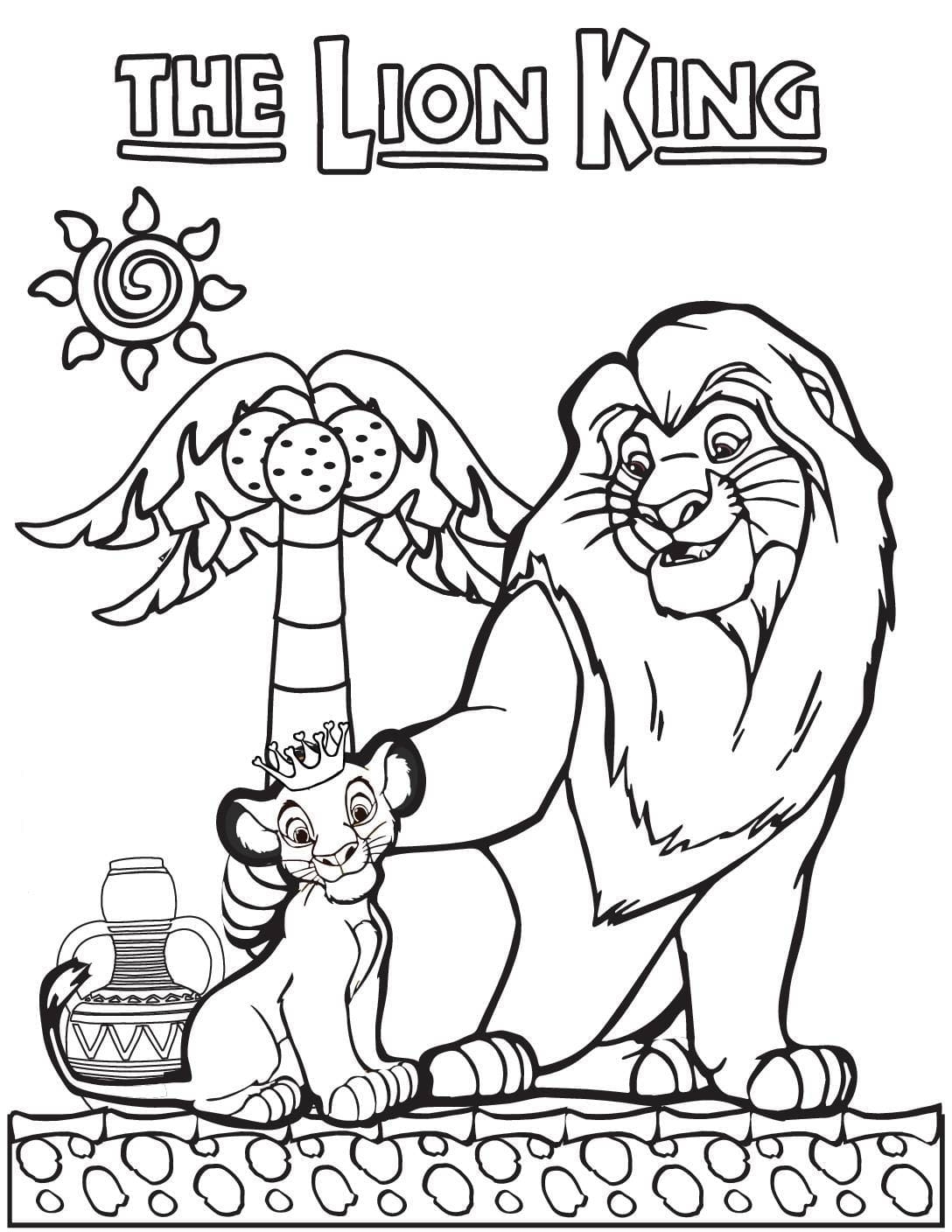 The Lion King Coloring Pages Printable Coloring Pages The Lion King Coloring Pages Printable Coloring Pages