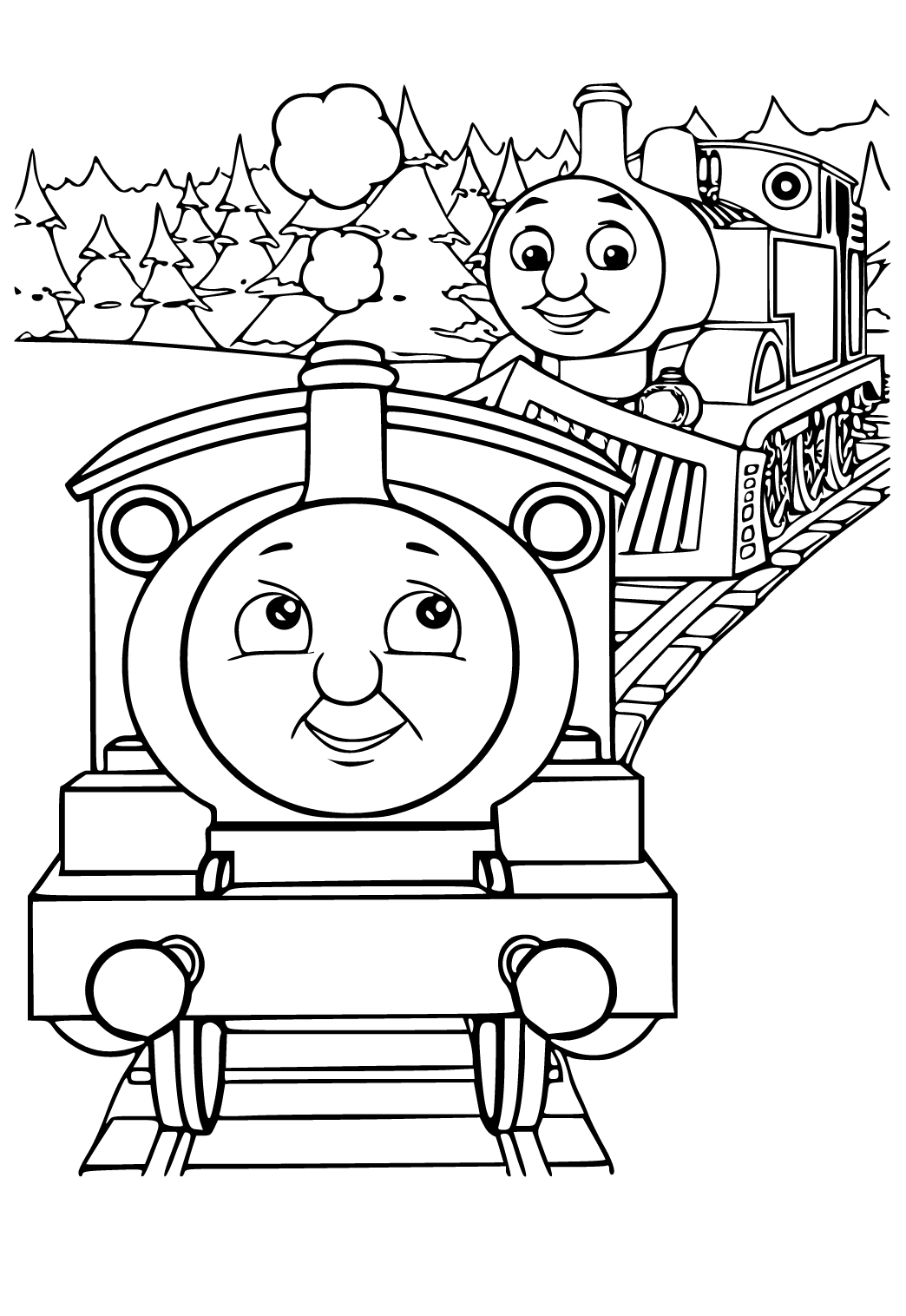 Thomas And Friends Coloring Pages Printable Thomas And Friends Coloring Pages Printable