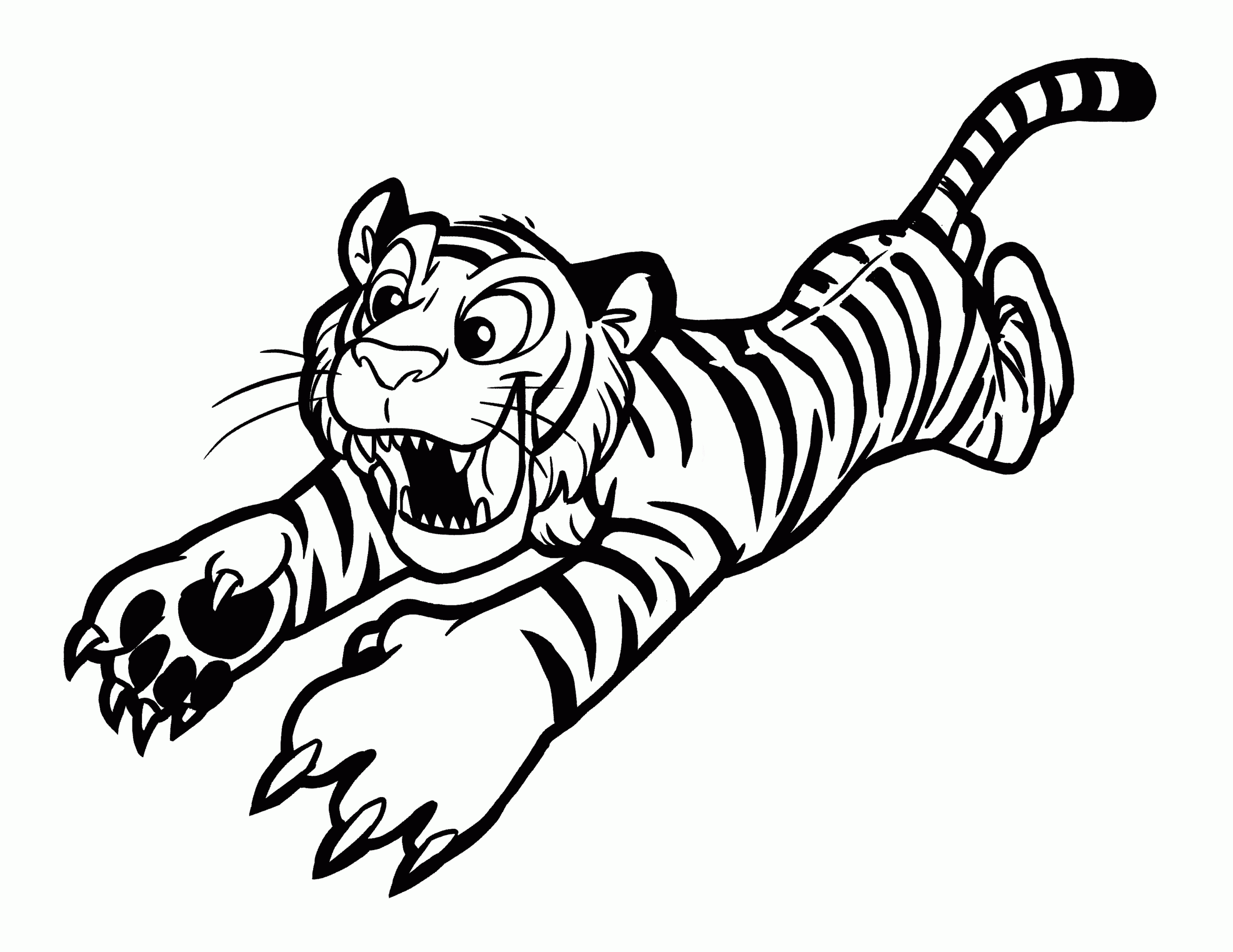 Tiger Coloring Pages Printable Tiger Coloring Pages Printable
