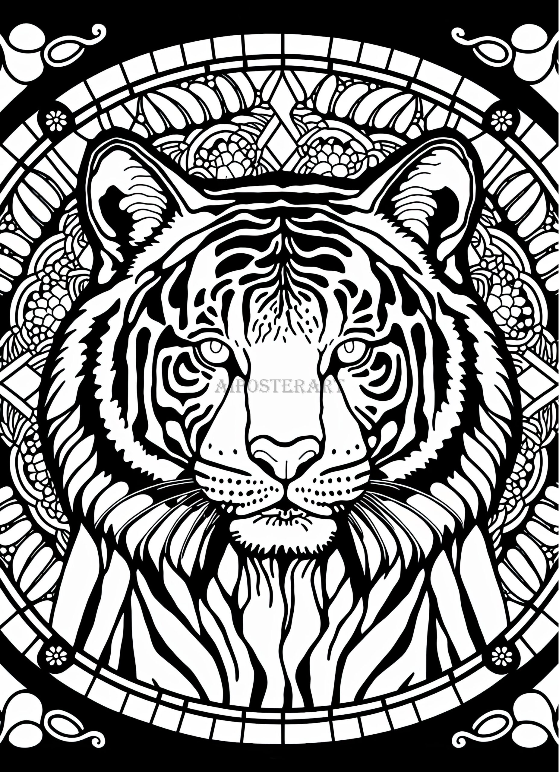 Tiger Coloring Pages Printable Tiger Coloring Pages Printable