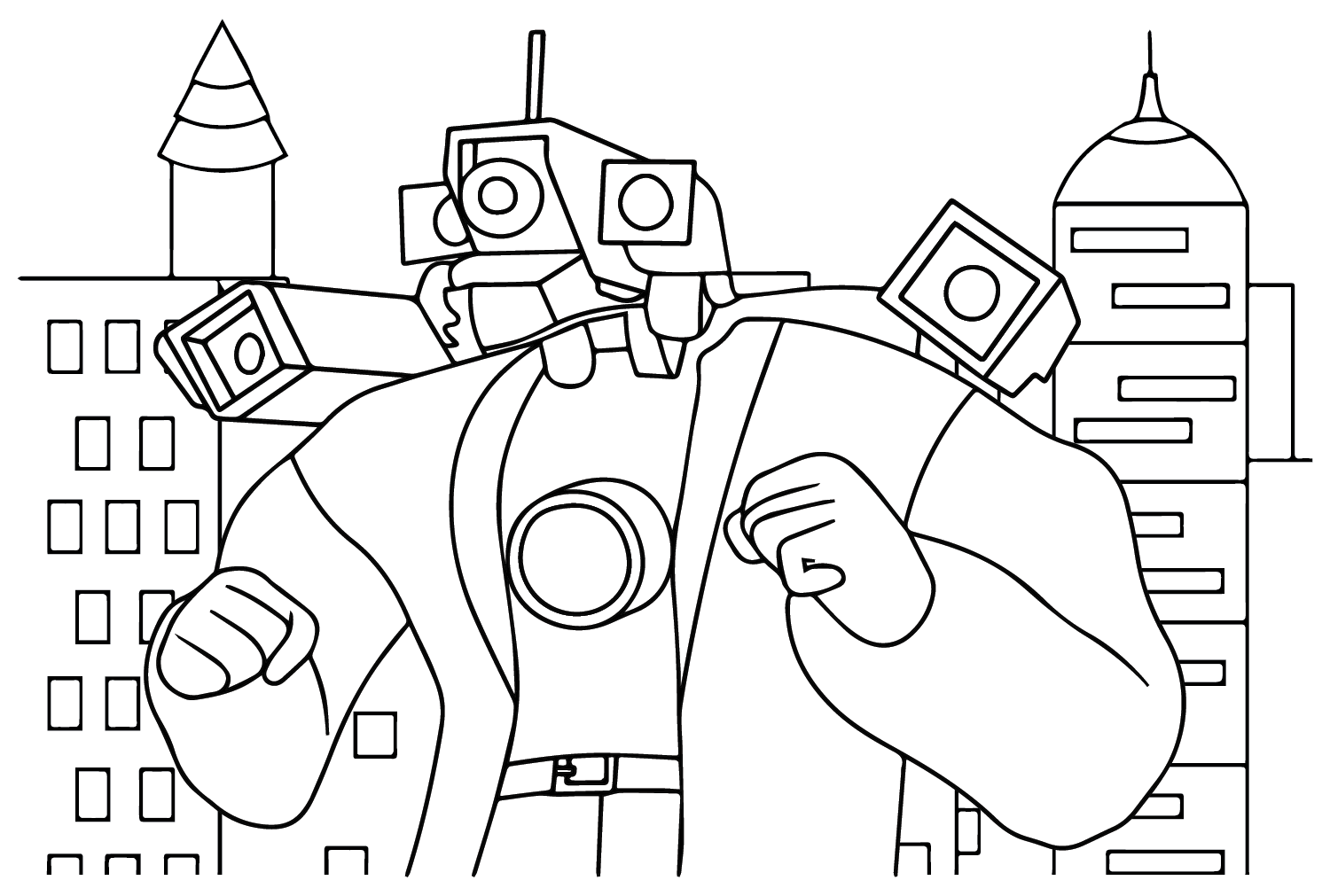 Titan Cameraman Images To Color Titan Cameraman Coloring 44 OFF Titan Cameraman Images To Color Titan Cameraman Coloring 44 OFF