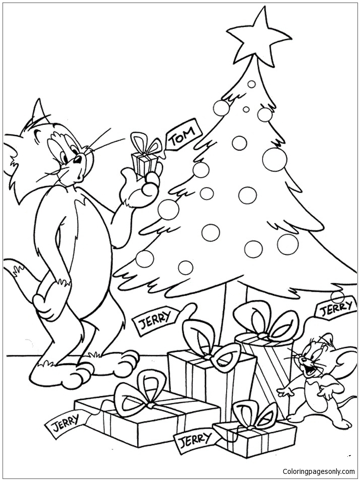 Tom And Jerry For Coloring