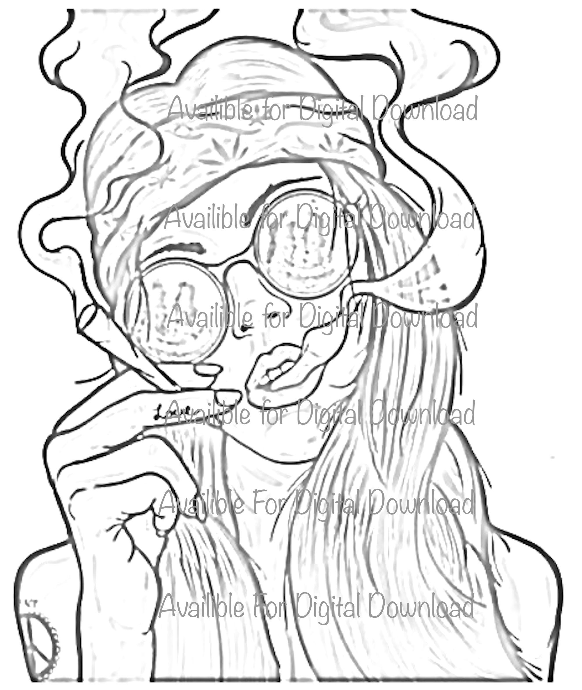 Tom And Jerry Stoner Coloring Page Vrogue Co