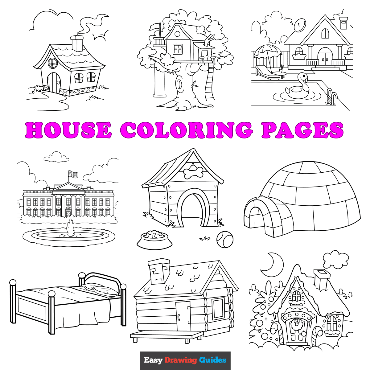 Top 20 Free Printable House Coloring Pages Lights Crystal Top 20 Free Printable House Coloring Pages Lights Crystal
