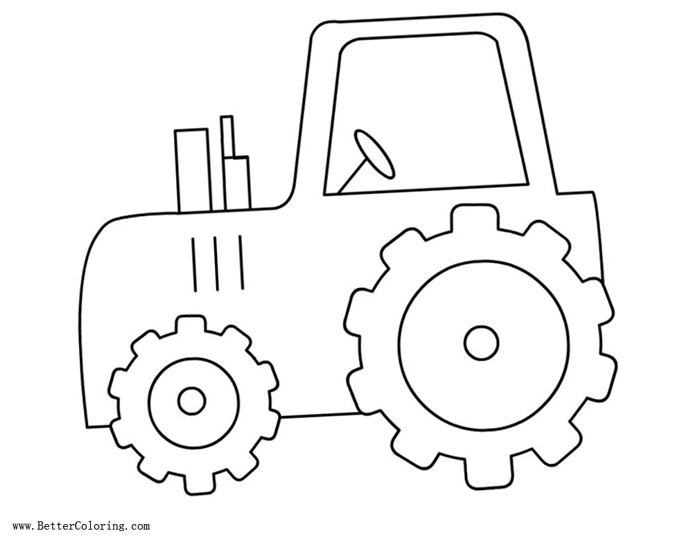 Free Printable Tractor Coloring Pages Free Printable Tractor Coloring Pages