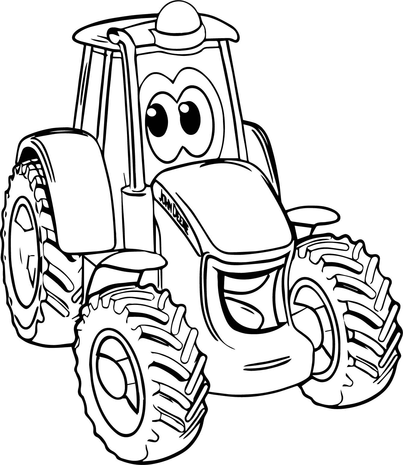 Tractor Coloring Pages Printable