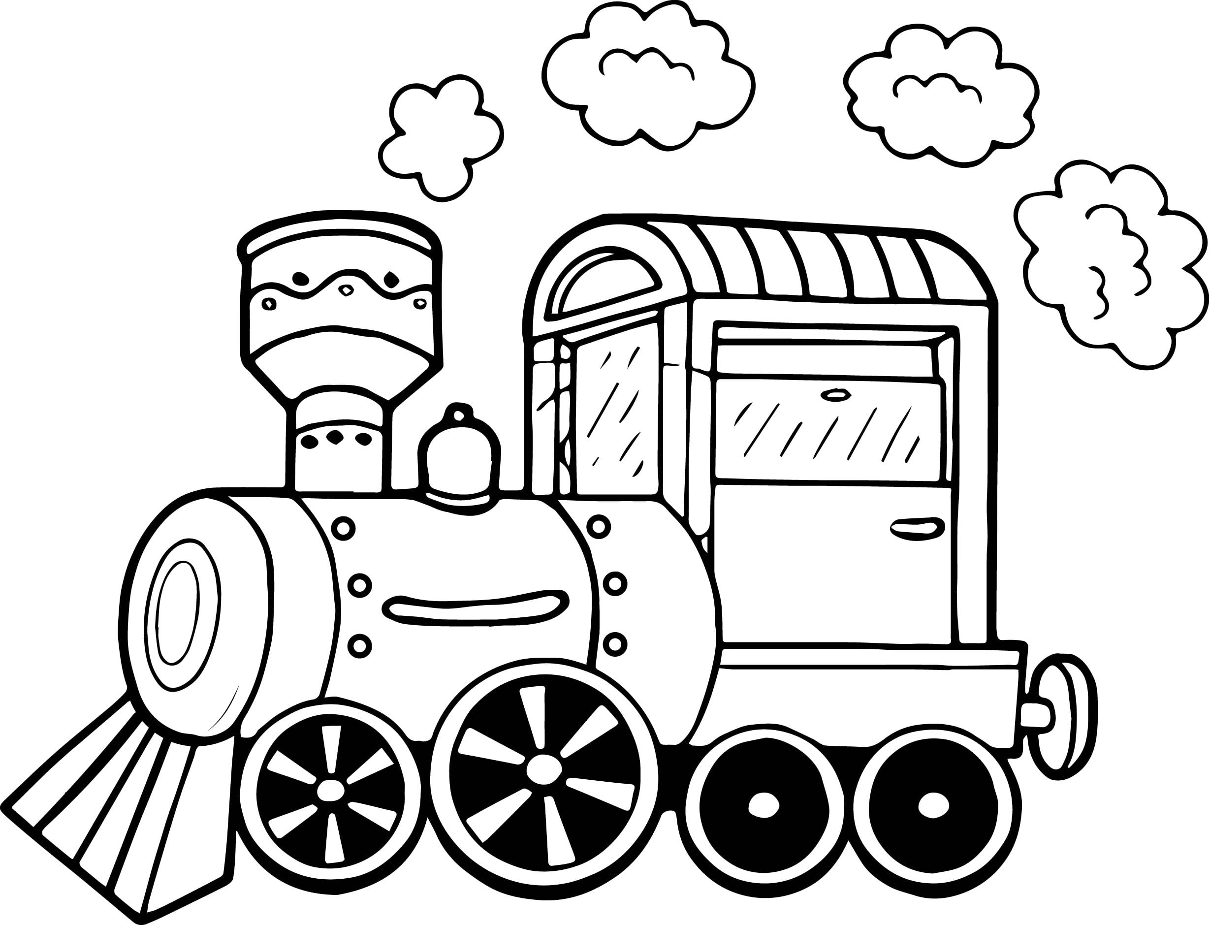 Train Coloring Pages