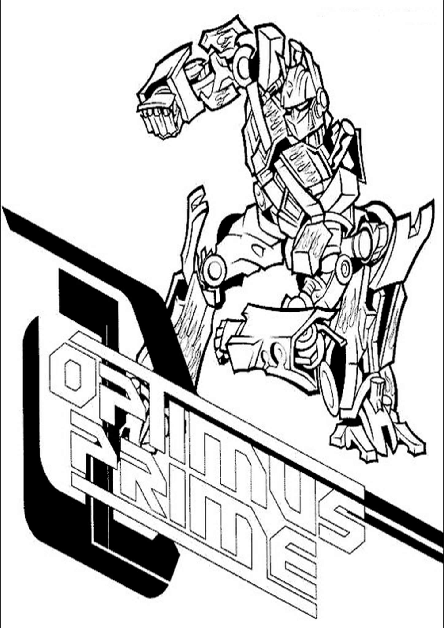 Transformers Printable Coloring Pages Transformers Printable Coloring Pages