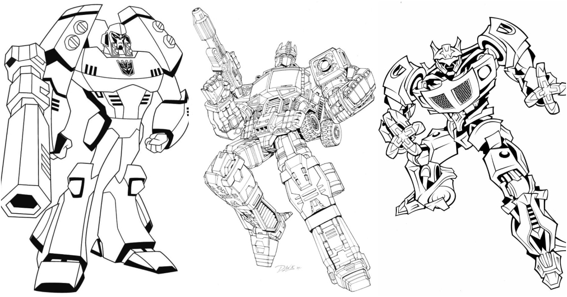 Transformers Coloring Pages To Print Transformers Coloring Pages To Print