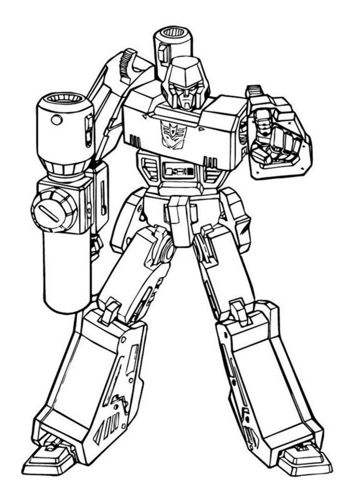 Transformers Prime Coloring Pages Megatron Transformers Prime Coloring Pages Megatron