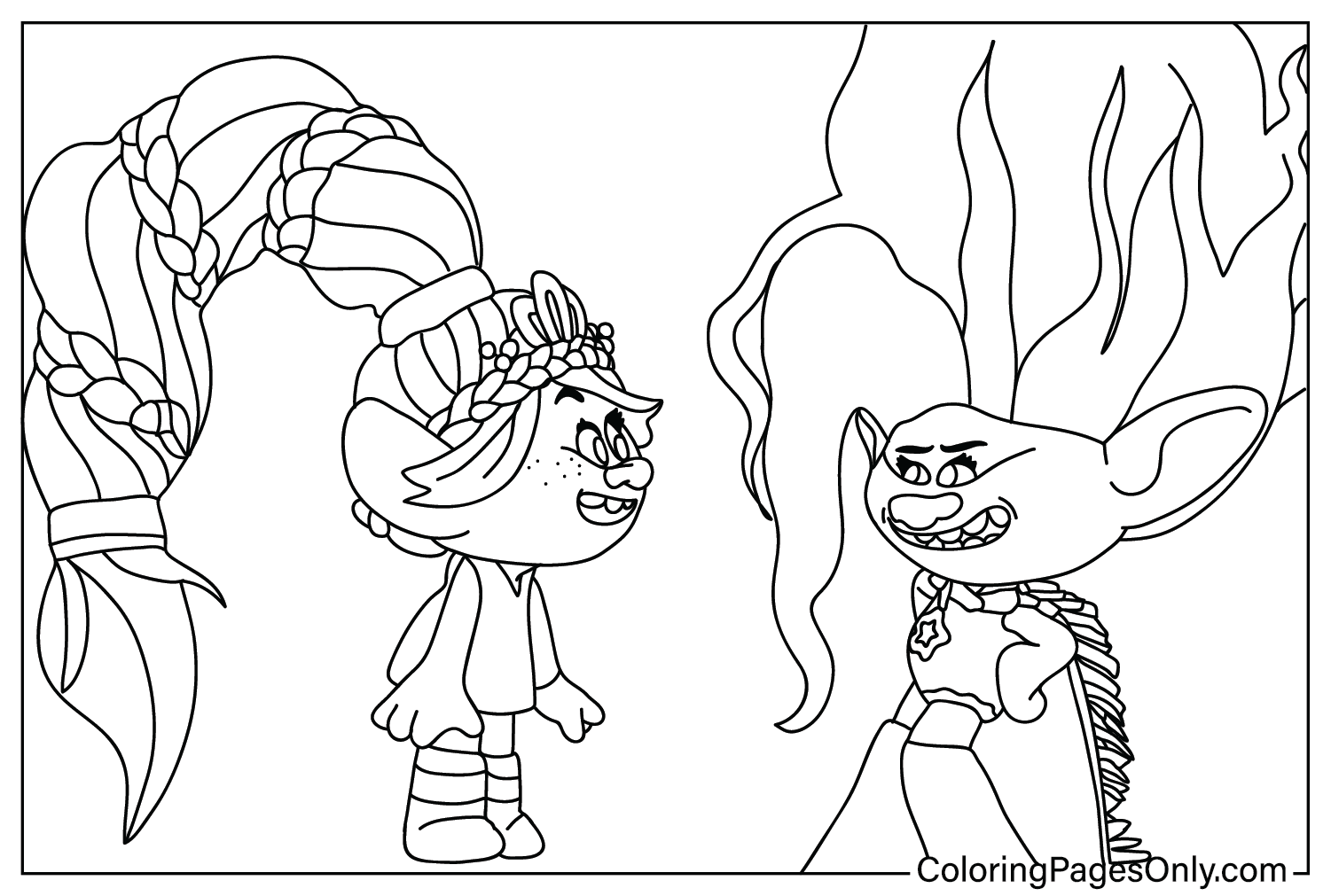 Trolls Band Together Coloring Pages Vrogue Co