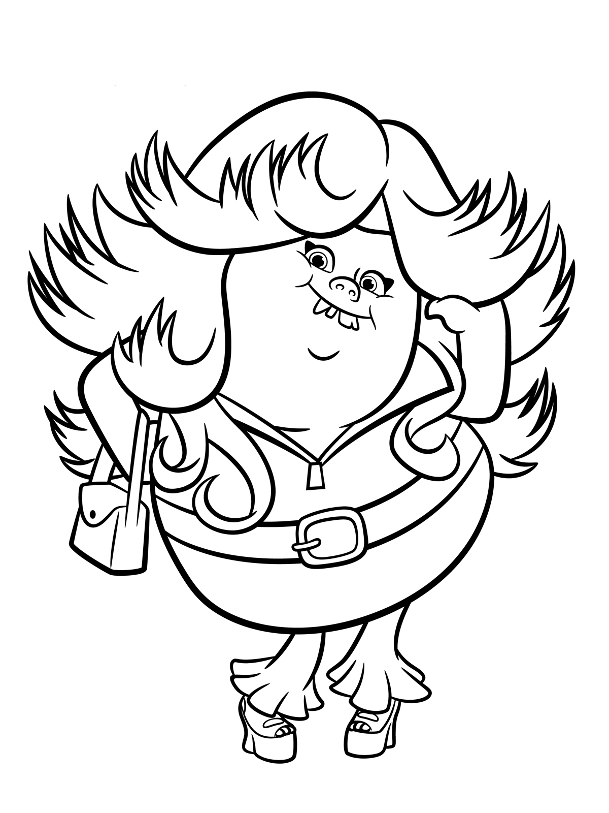 Trolls The Movie Coloring Pages At GetColorings Free Printable