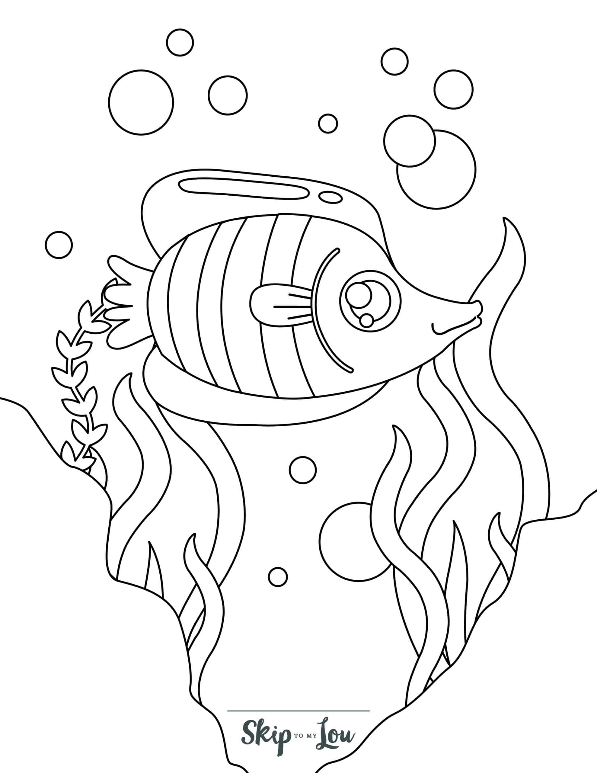Tropical Fish Coloring Pages Printable Free Tropical Fish Coloring Pages Printable Free
