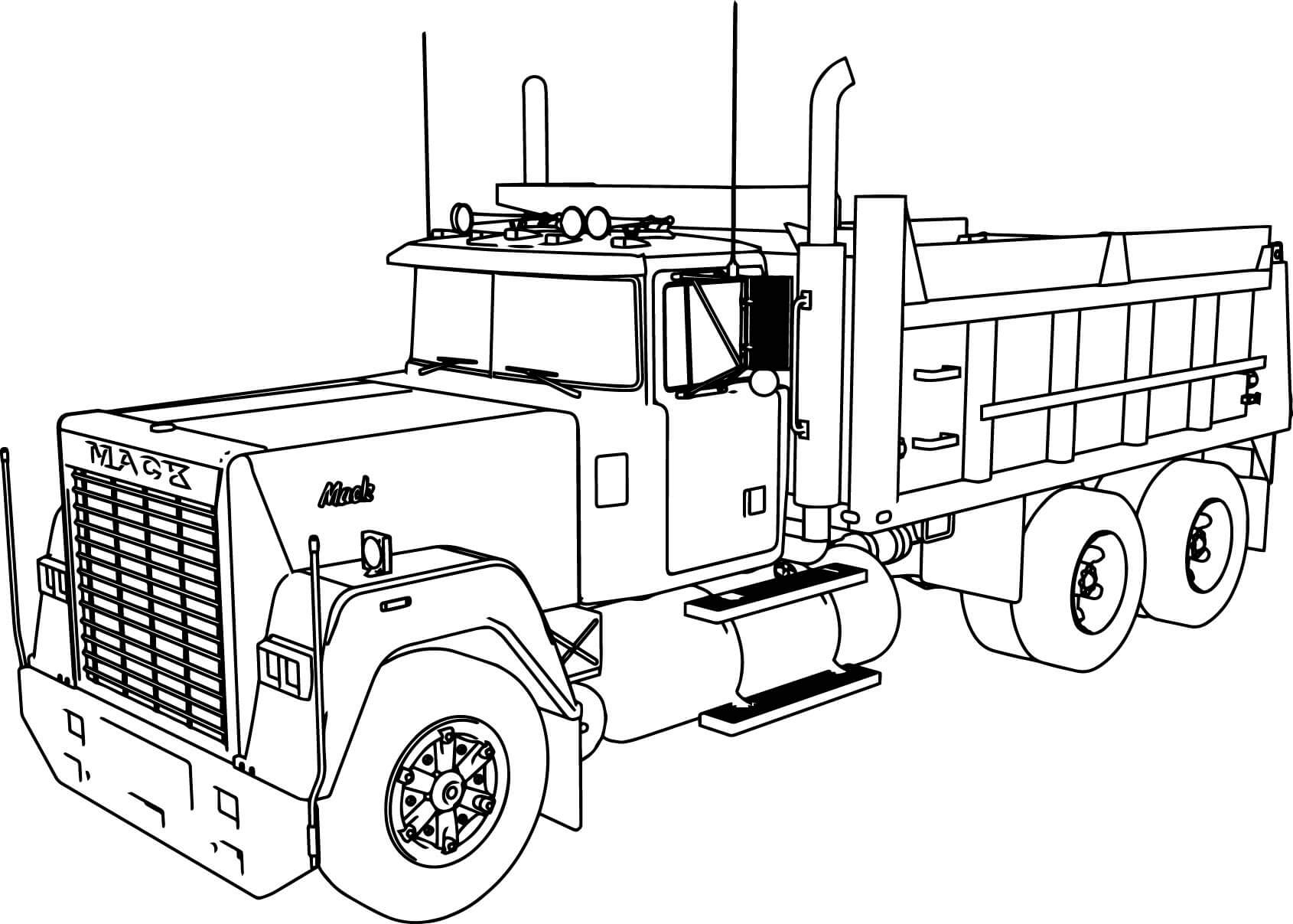Truck Coloring Pages Coloring Rocks Truck Coloring Pages Coloring Rocks