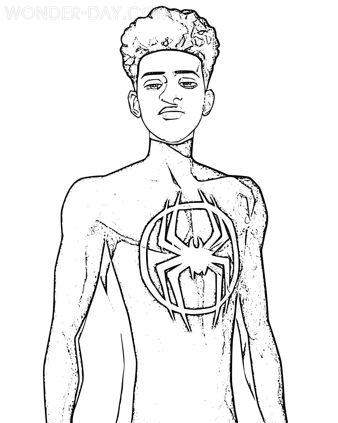 Spider Man Coloring Pages Free Printable