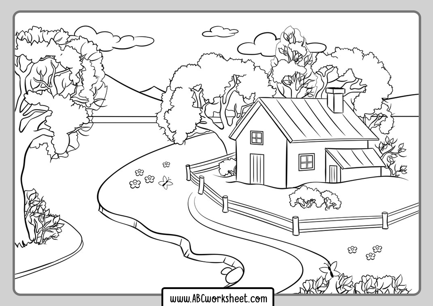 Tsunami Page Landscape Coloring Pages Tsunami Page Landscape Coloring Pages