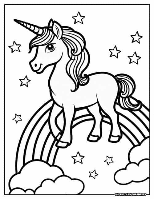 Unicorn Coloring Page Rainbow In 2024 Unicorn Coloring Pages Unicorn Coloring Page Rainbow In 2024 Unicorn Coloring Pages