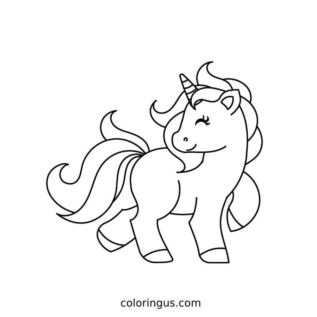 Unicorn Coloring Pages Free Printable PDF Unicorn Coloring Pages Free Printable PDF