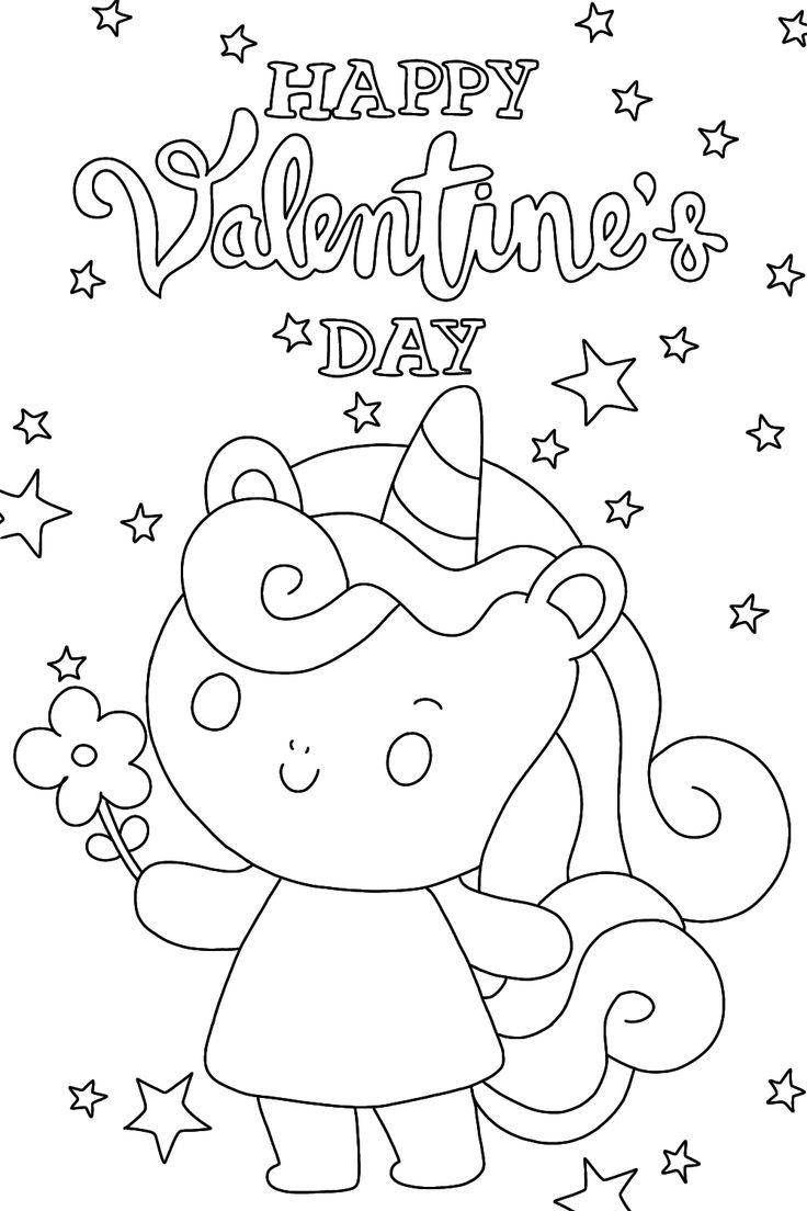 Free Printable Cute Valentine Coloring Pages For Kids Free Printable Cute Valentine Coloring Pages For Kids