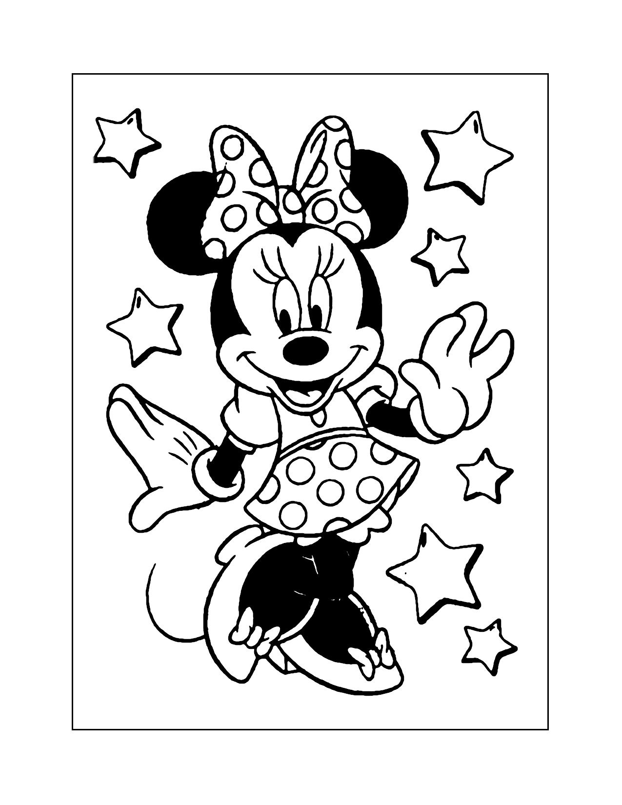Minnie Mouse Printable Coloring Pages Free Minnie Mouse Printable Coloring Pages Free