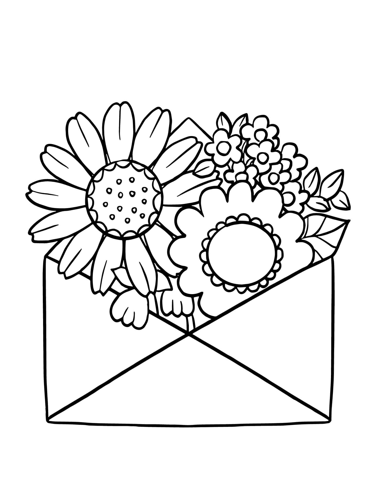 Unleash Your Inner Artist With Cute Printable Flower Coloring Pages Unleash Your Inner Artist With Cute Printable Flower Coloring Pages