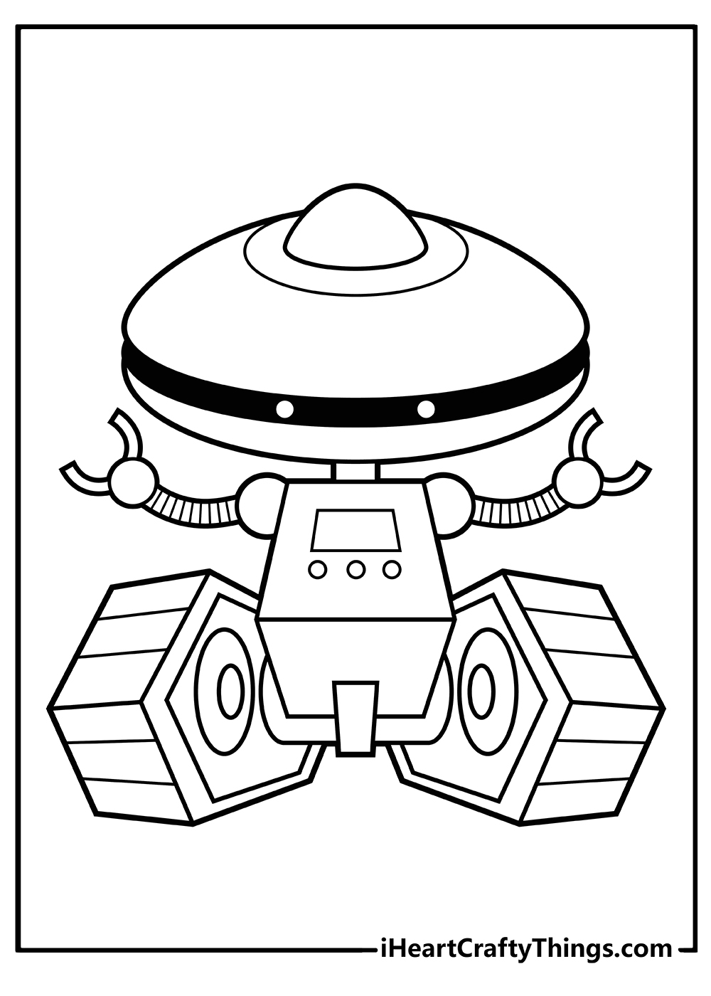 Printable Robot Coloring Pages Printable Robot Coloring Pages