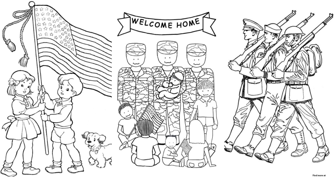 Free Printable Veterans Day Coloring Pages Pdf