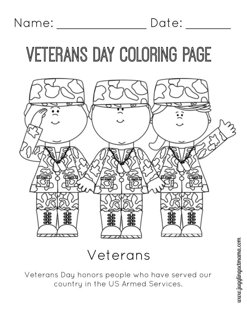 Printable Coloring Pages For Veterans Day Printable Coloring Pages For Veterans Day