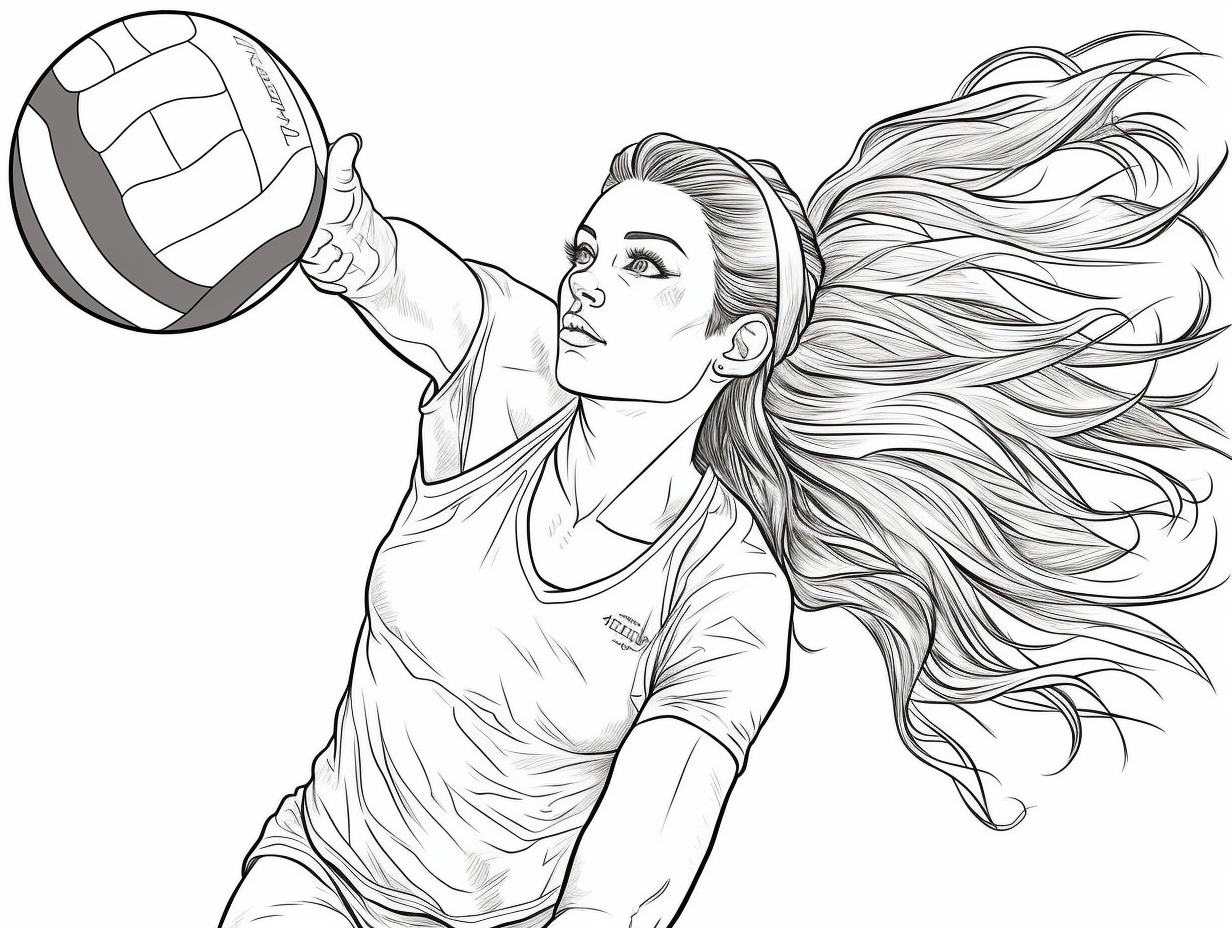 Volleyball Coloring Pages For Adults Top 8 Free Printable Designs Volleyball Coloring Pages For Adults Top 8 Free Printable Designs